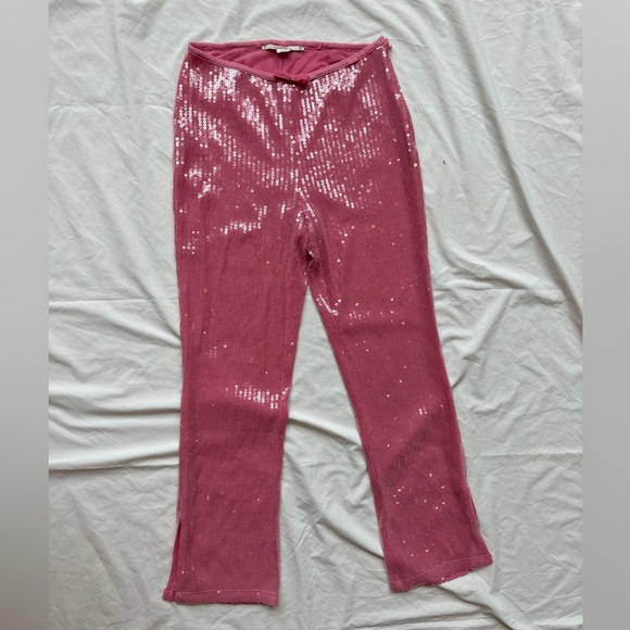 Kimchi Blue by Urban Outfitters Pink Sequin beaded pants